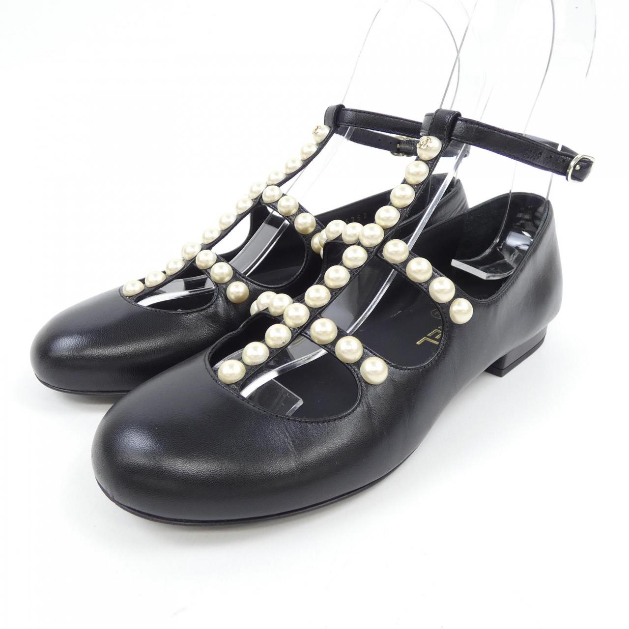 シャネル CHANEL メリージェーン MARY JANES G45752B17101 シューズ