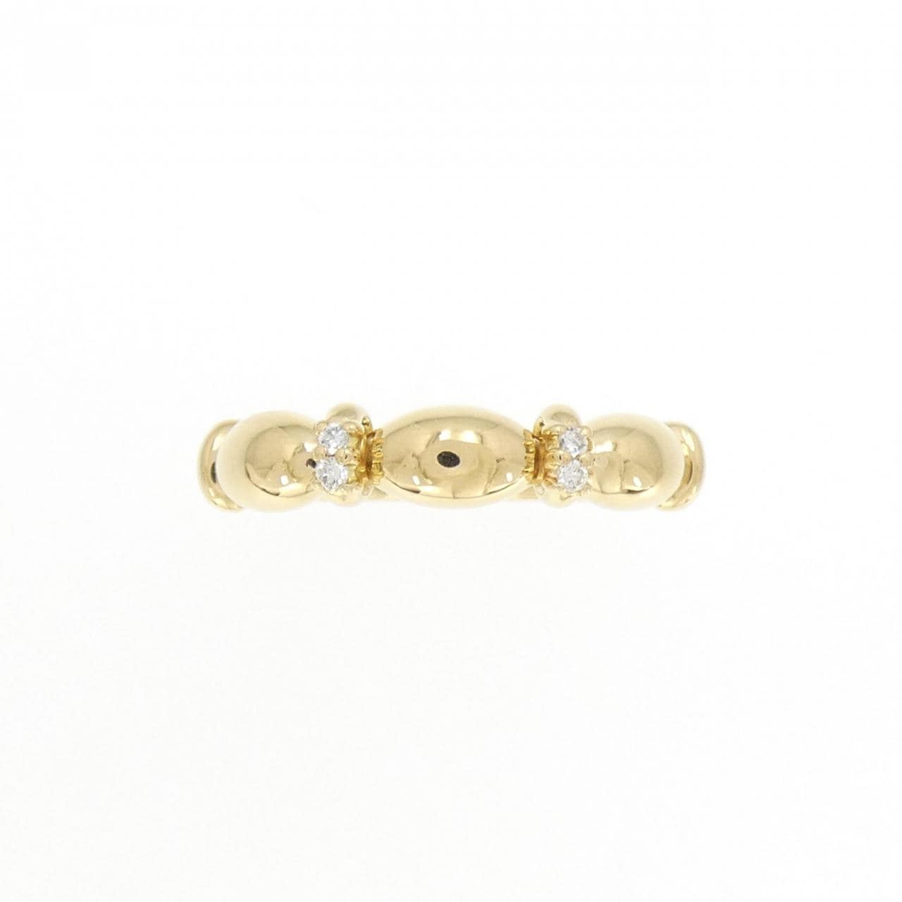 K18YG ダイヤモンド リング 0.03CT