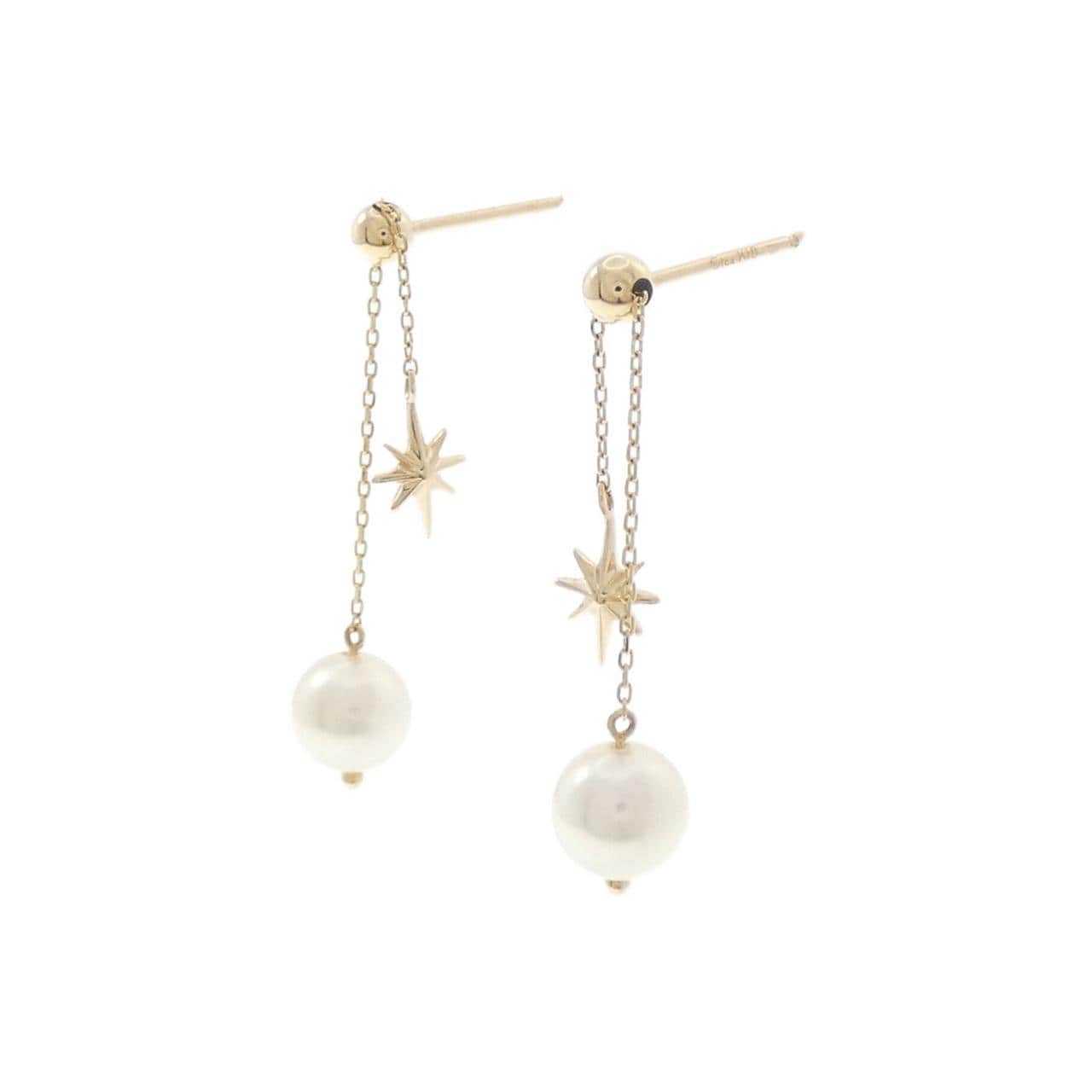 STAR JEWELRY Akoya Pearl Earrings 6mm