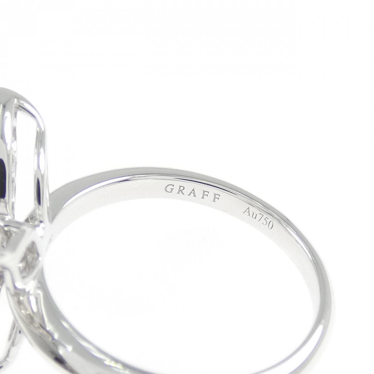 グラフ パヴェ バタフライ シルエット リング