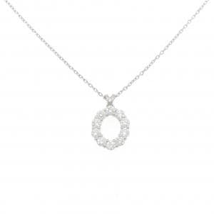 ロイヤル アッシャー ダイヤモンド ネックレス 0.51CT