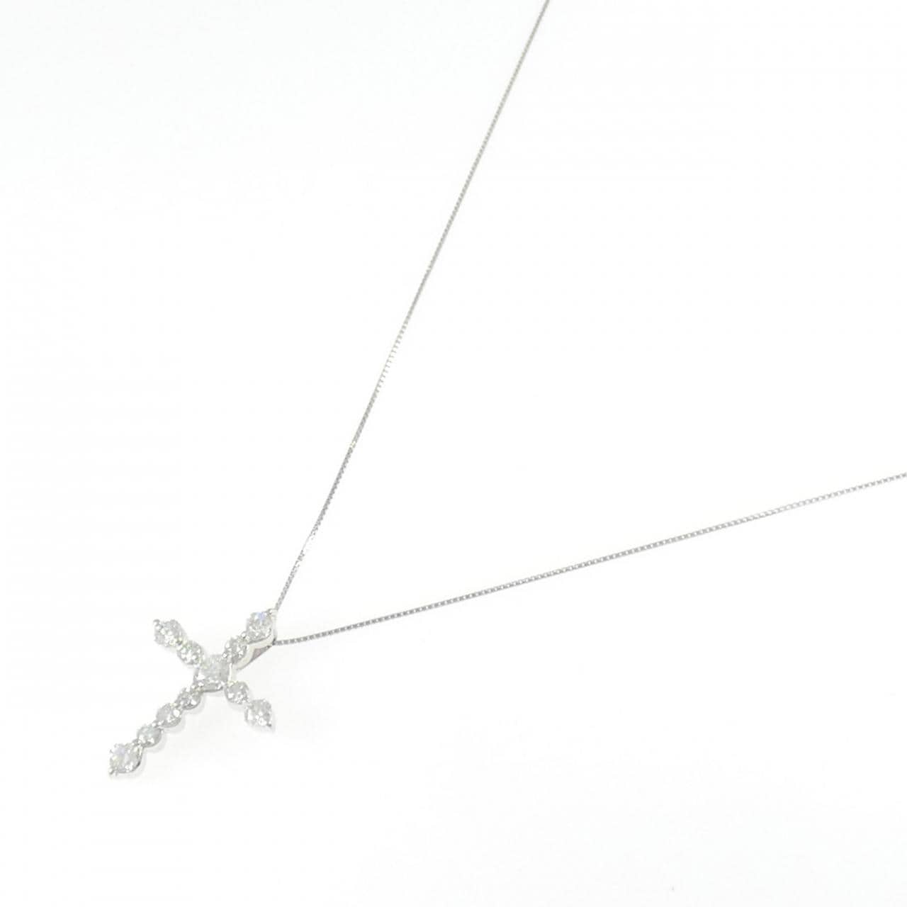 PT900/PT850 ダイヤモンド ネックレス 0.733CT