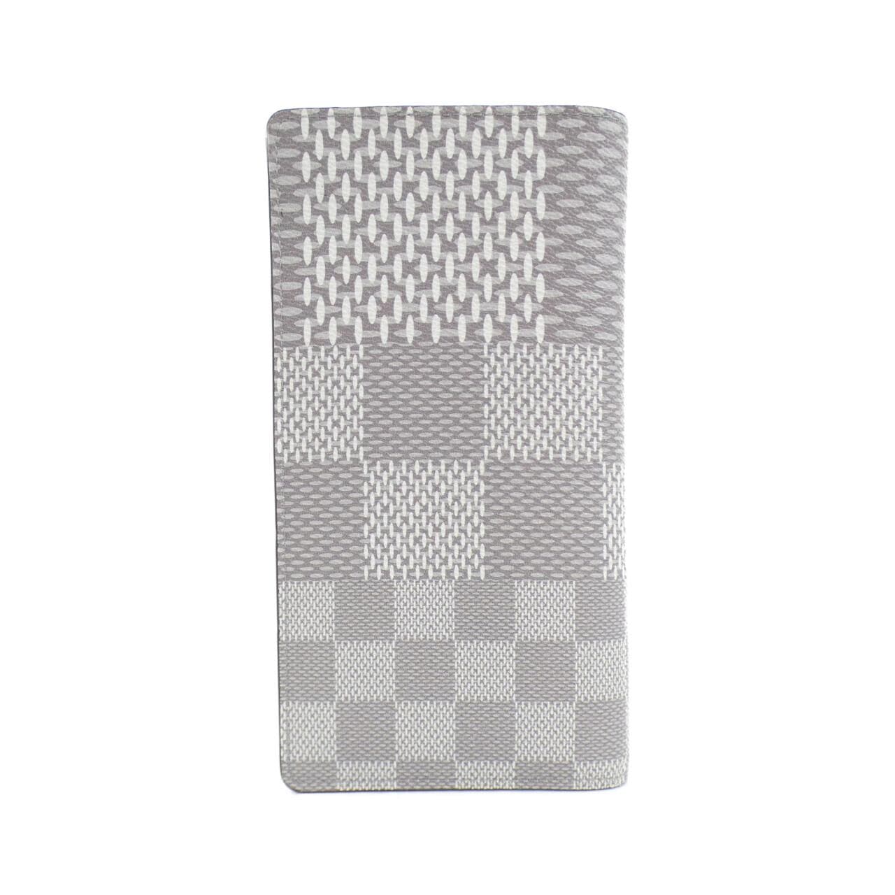 LOUIS VUITTON Damier Graphite 3D Portefeuille Brazza N60435 Wallet