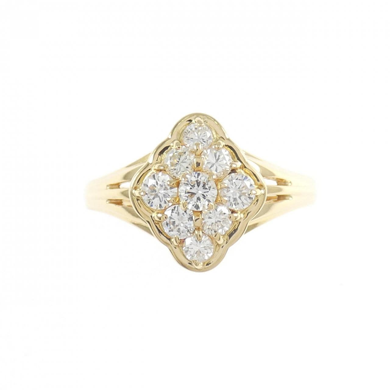 K18YG ダイヤモンド リング 0.50CT