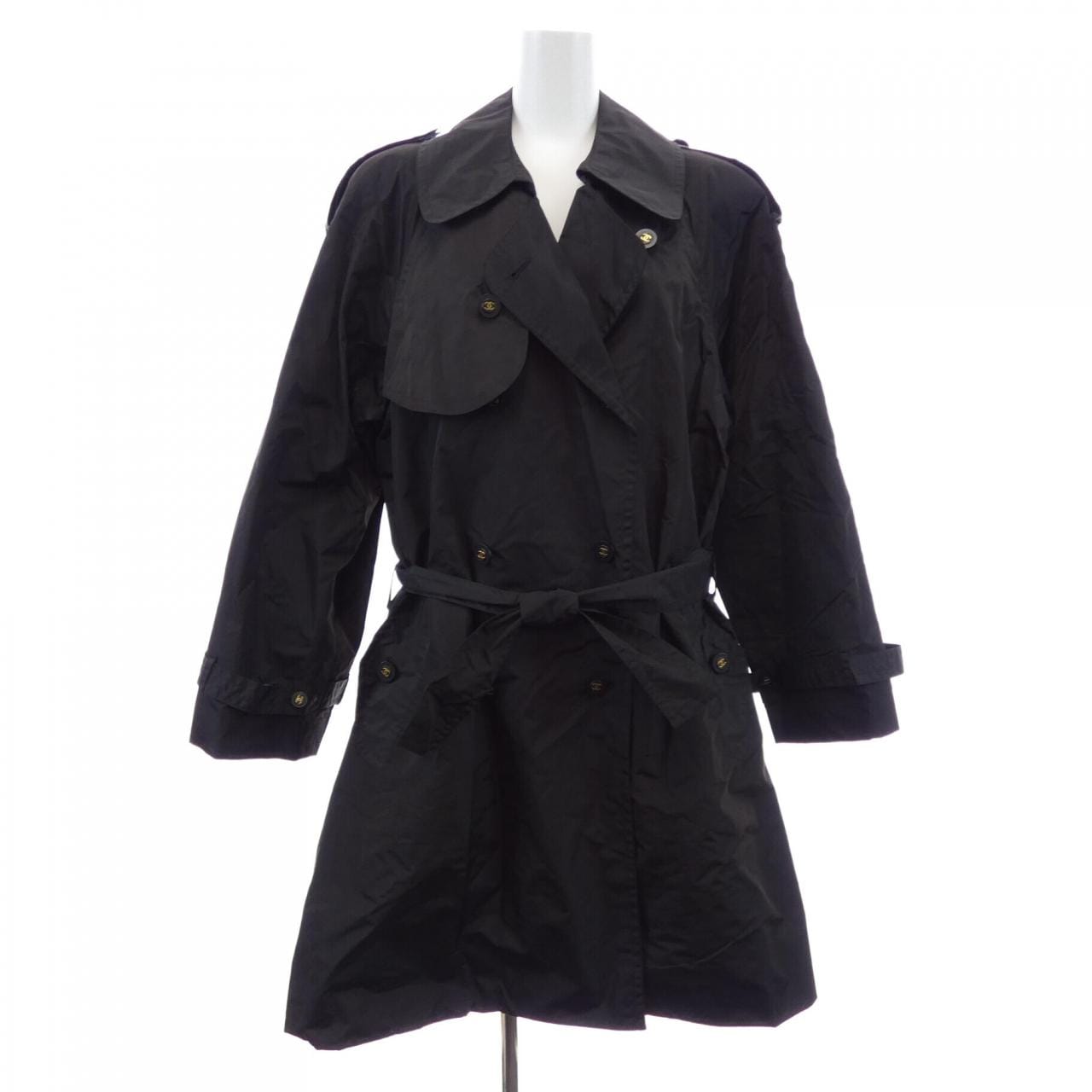 【ヴィンテージ】シャネル CHANEL P04379V03872 トレンチコート