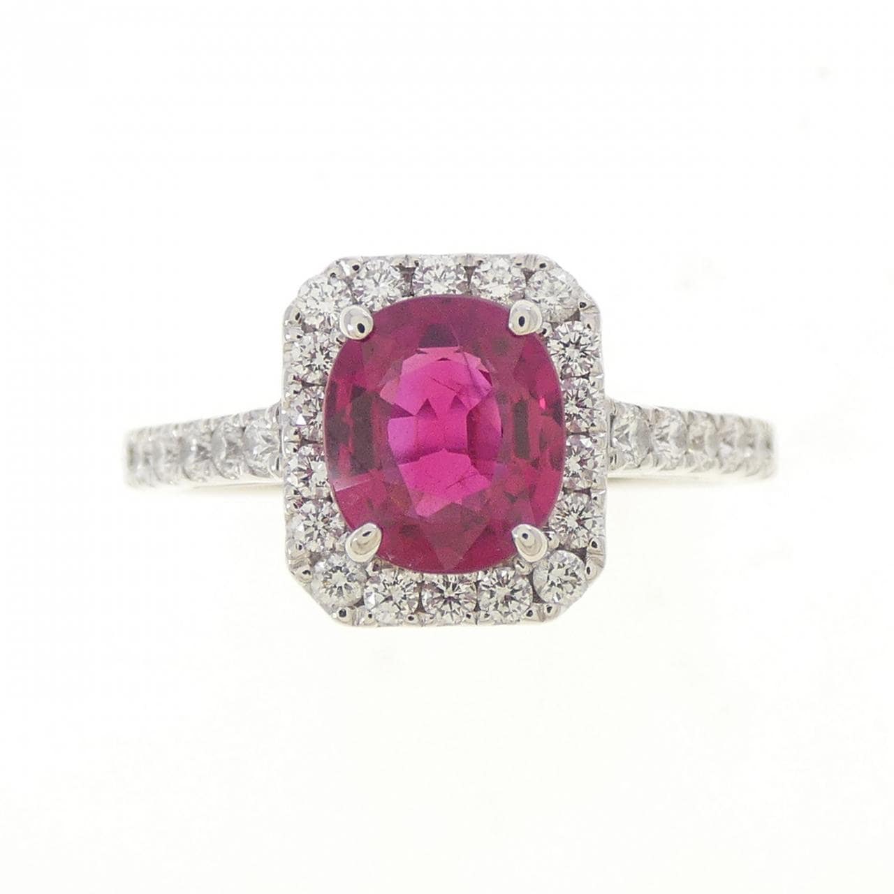 PT900 ルビー リング 1.10CT