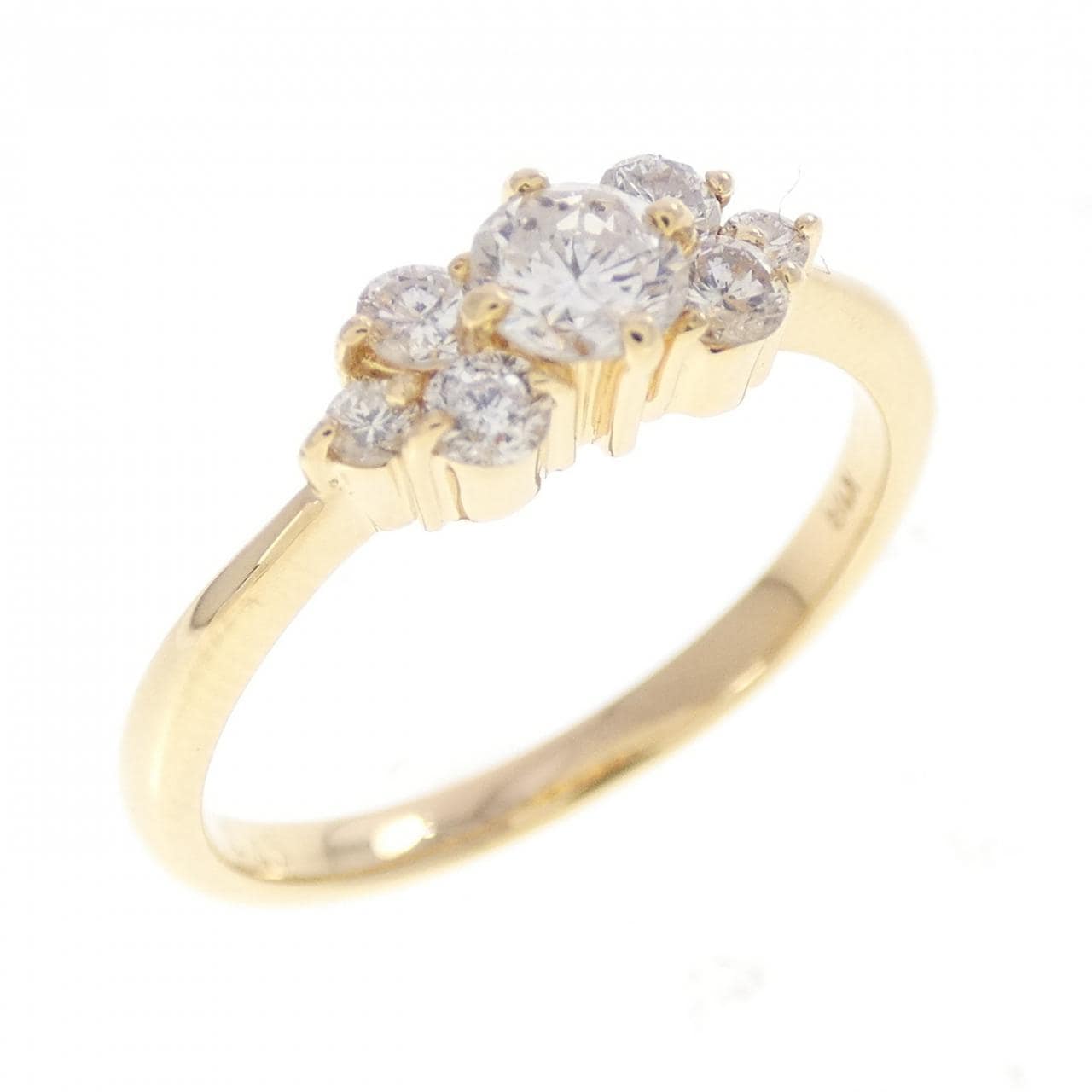 K18YG ダイヤモンド リング 0.45CT