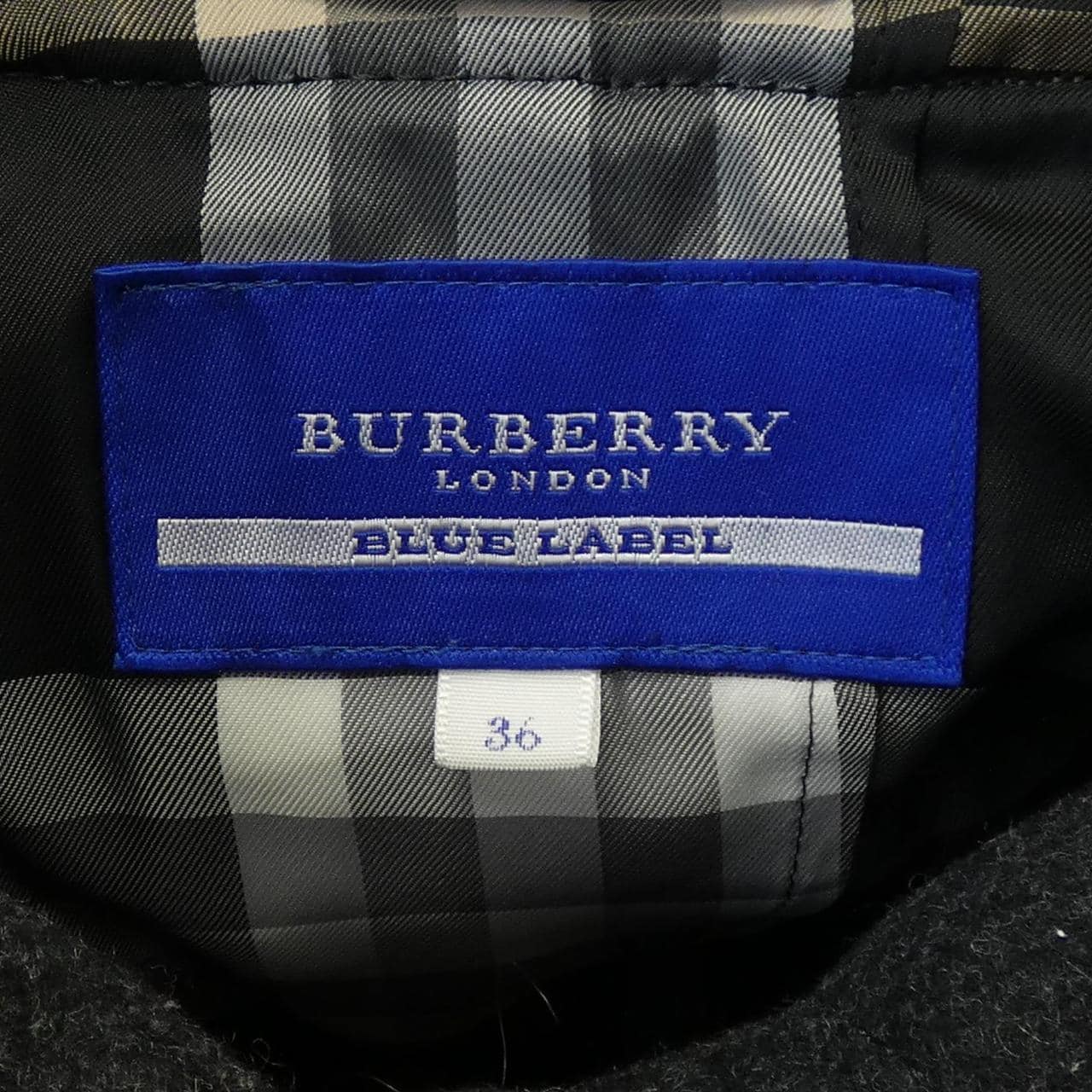 バーバリーブルーレーベル BURBERRY BLUE LABEL ダッフルコート