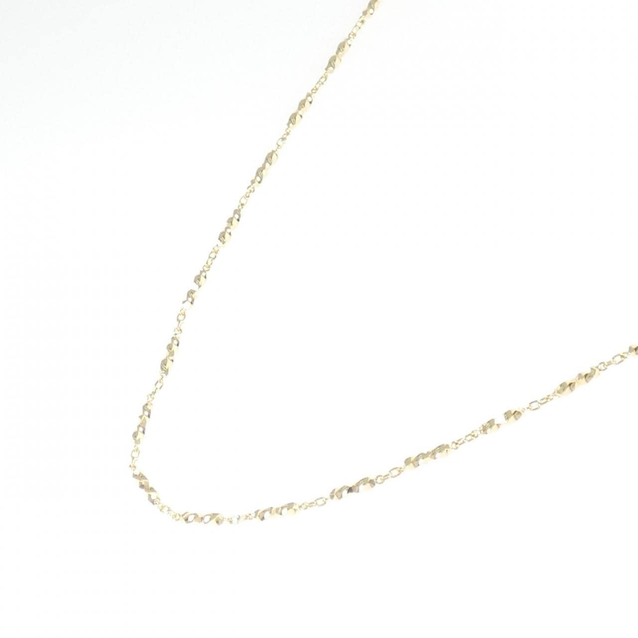 K18YG necklace