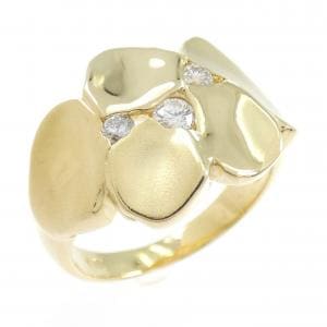 K18YG ダイヤモンド リング 0.20CT