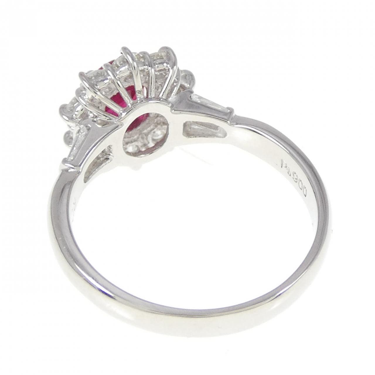 PT900 ルビー リング 0.80CT