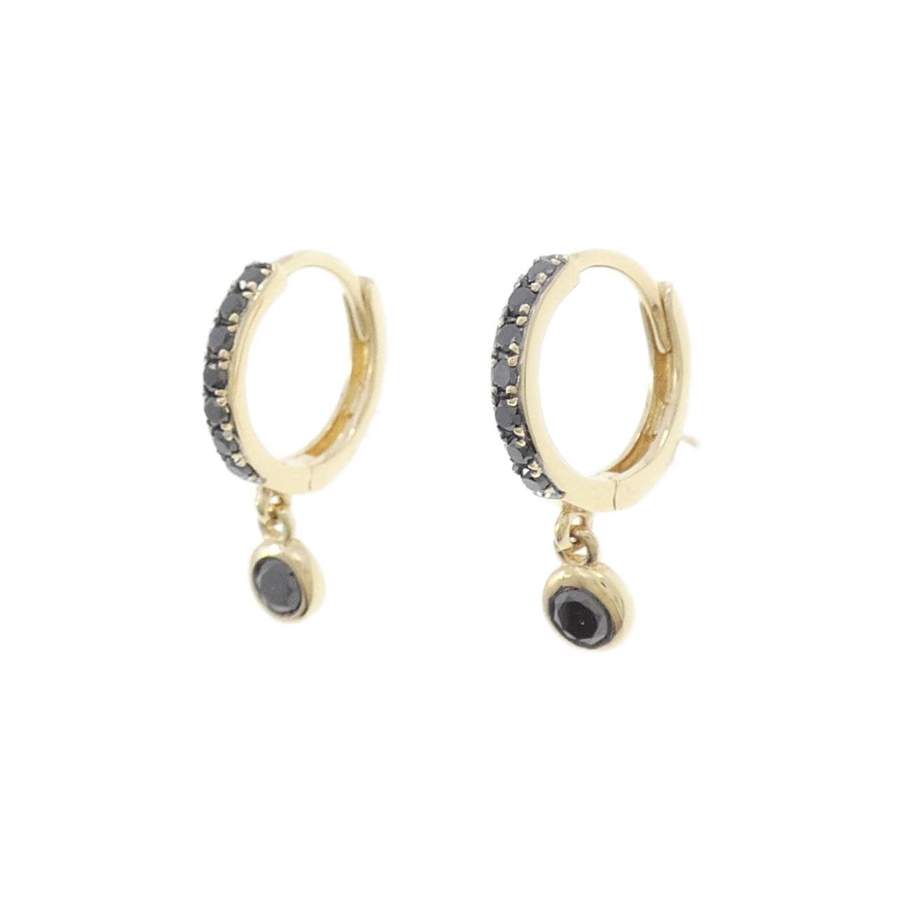 K14YG ダイヤモンド ピアス