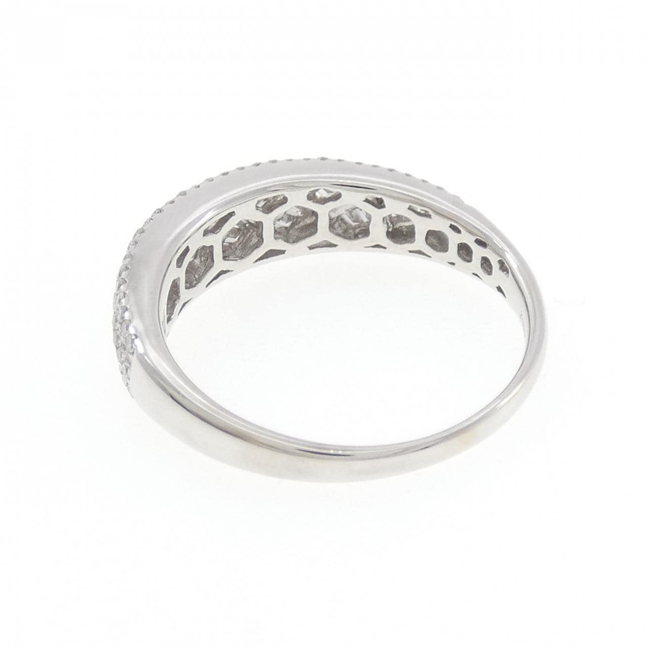 K18WG ダイヤモンド リング 0.55CT