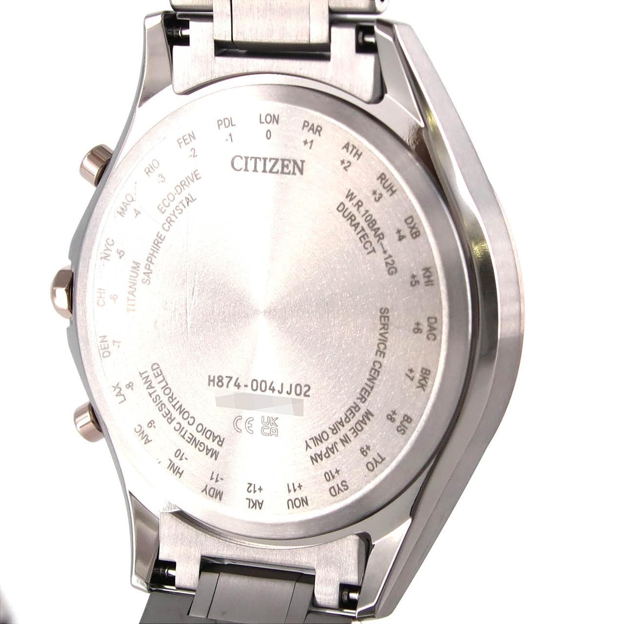 [BRAND NEW] CITIZEN Exceed Radio-Controlled Watch H874-004JJ02/BY1026-65F TI Solar Quartz