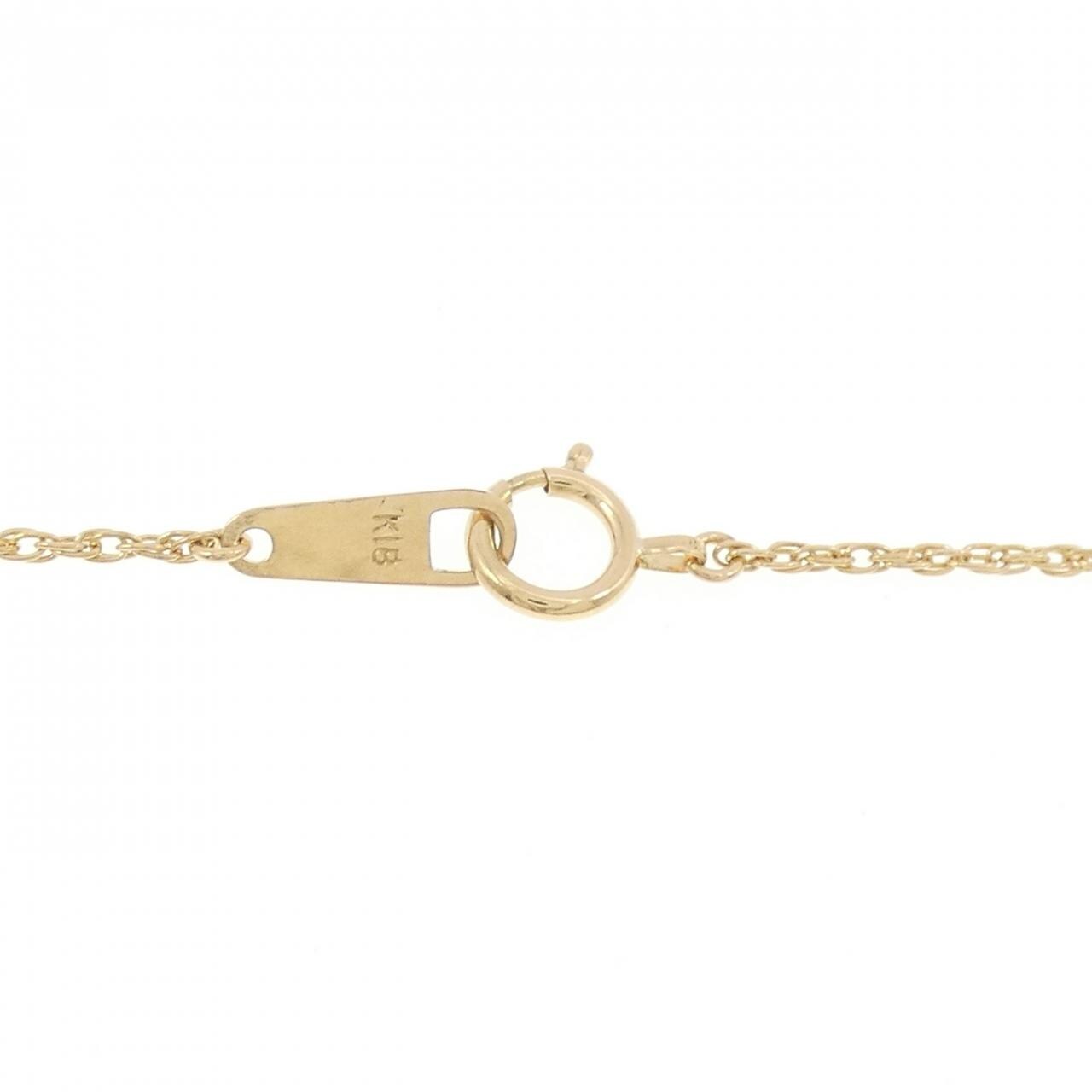 K18YG クロス ダイヤモンド ネックレス 1.00CT