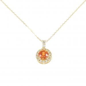 K18YG サファイヤ ネックレス 0.67CT