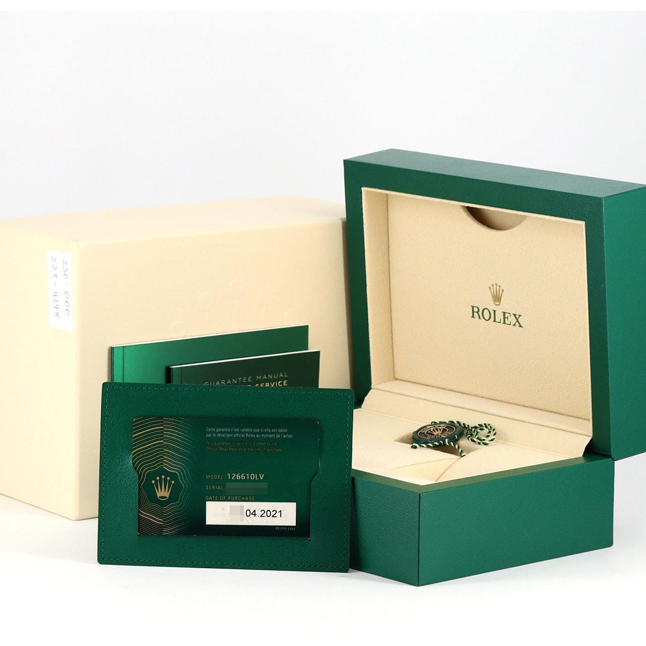 ロレックス サブマリーナーデイト 126610LV SS 自動巻 ランダム番