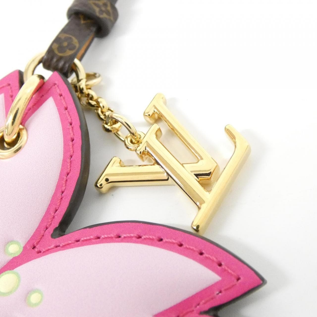 ルイヴィトン モノグラム(LV X TM) バッグチャーム チェリーブロッサム M02475 バッグチャーム