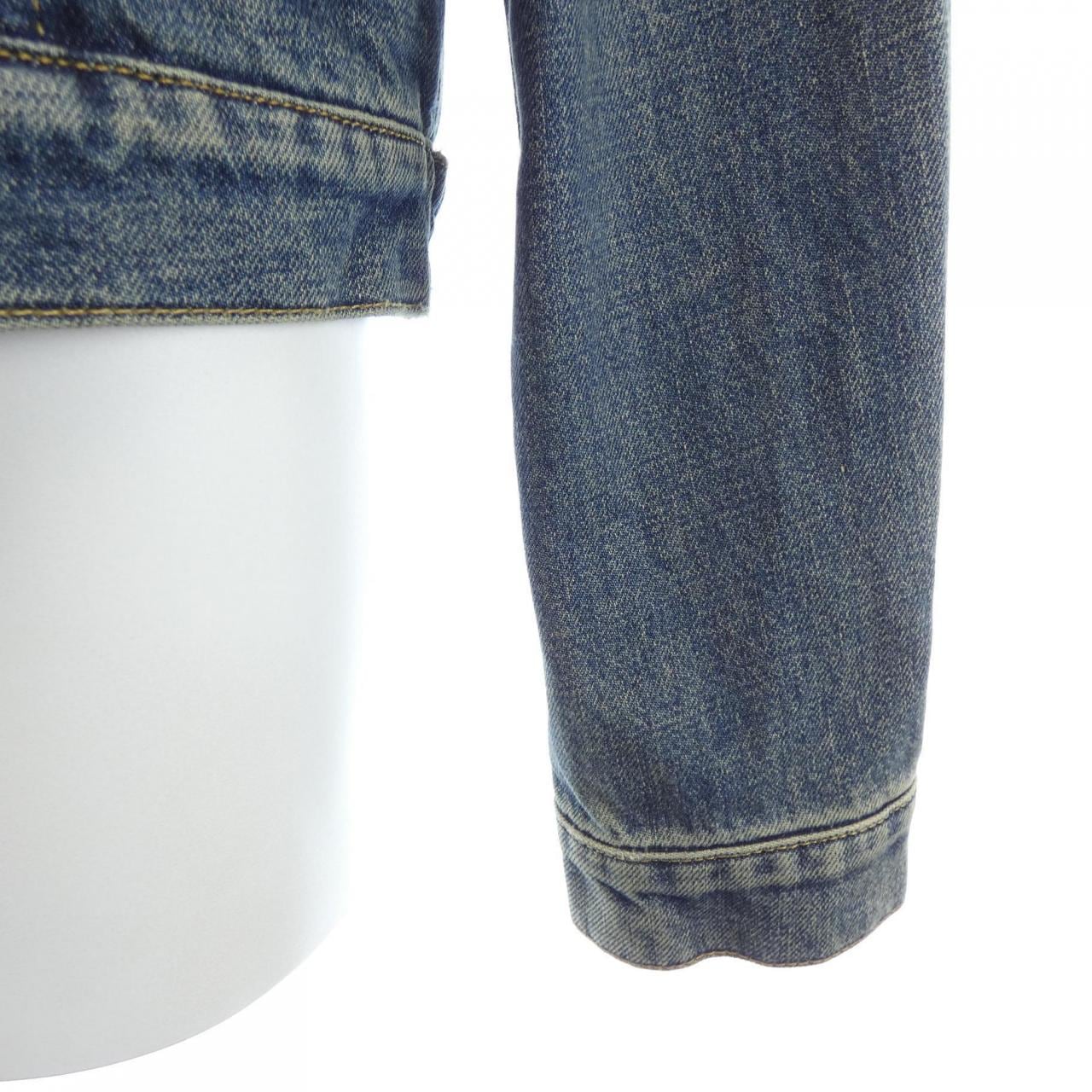 クリスチャンディオール CHRISTIAN DIOR DIOR MeDAILLON クロップド ジャケット 622V83N3215 デニムジャケット