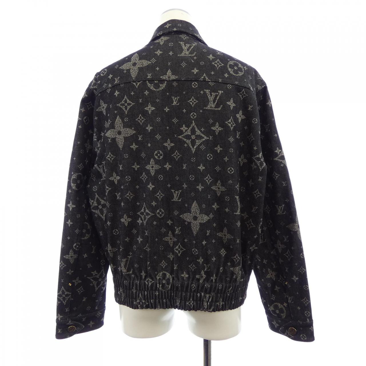 ルイヴィトン LOUIS VUITTON モノグラムプリントデニムジャケット HQA40WFWA デニムジャケット