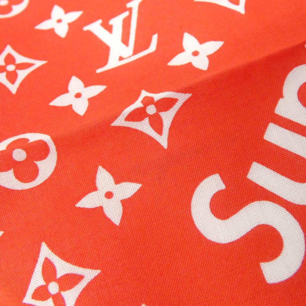 ルイヴィトン (SUPREME) モノグラム バンダナ MP1888 スカーフ