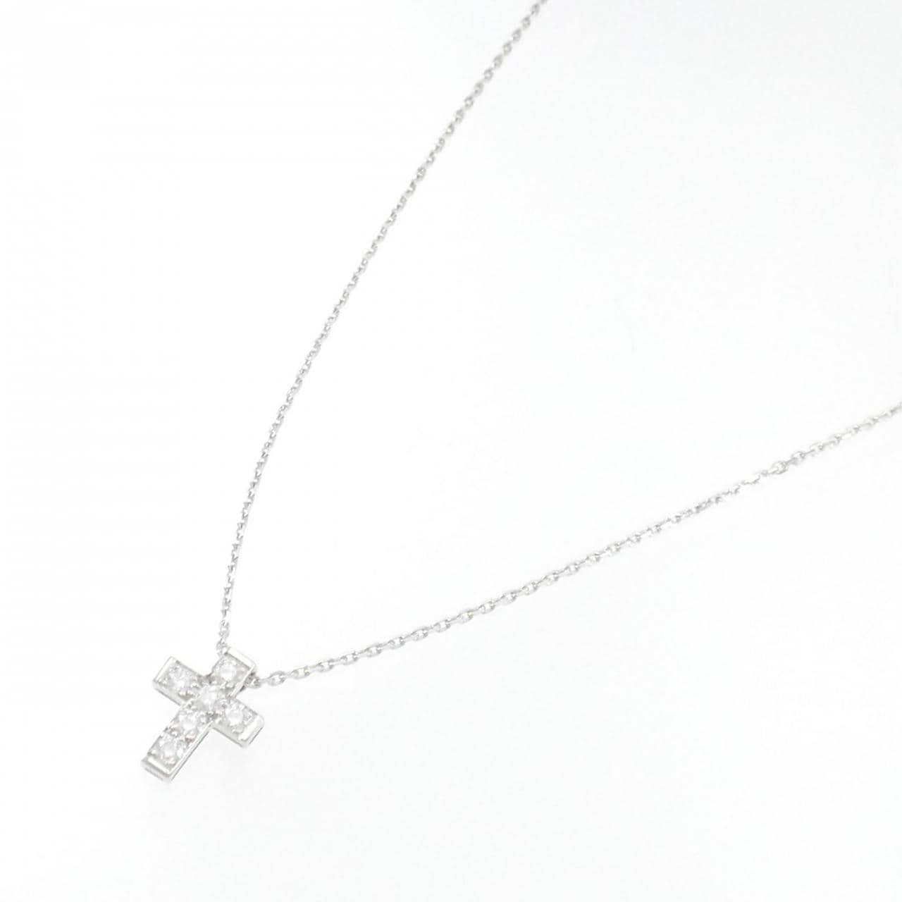 Van Cleef & Arpels Cross Diamond Necklace