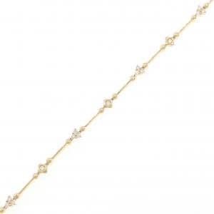K18YG ダイヤモンド ブレスレット 0.21CT