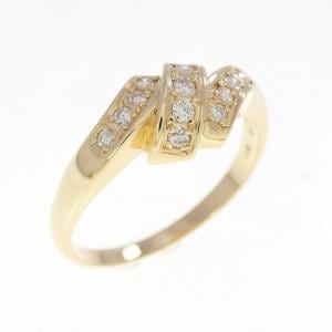 K18YG ダイヤモンド リング 0.20CT
