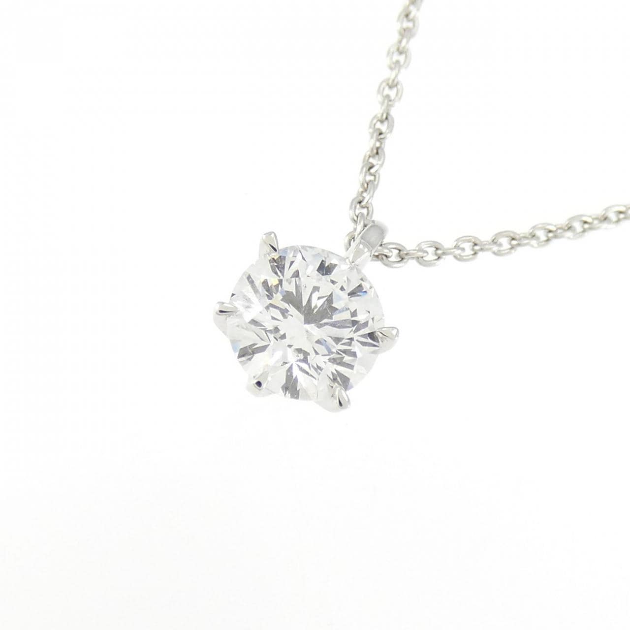 【リメイク】PT ダイヤモンド ネックレス 0.425CT D SI1 EXT