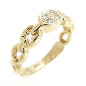 K18YG ダイヤモンド リング 0.05CT