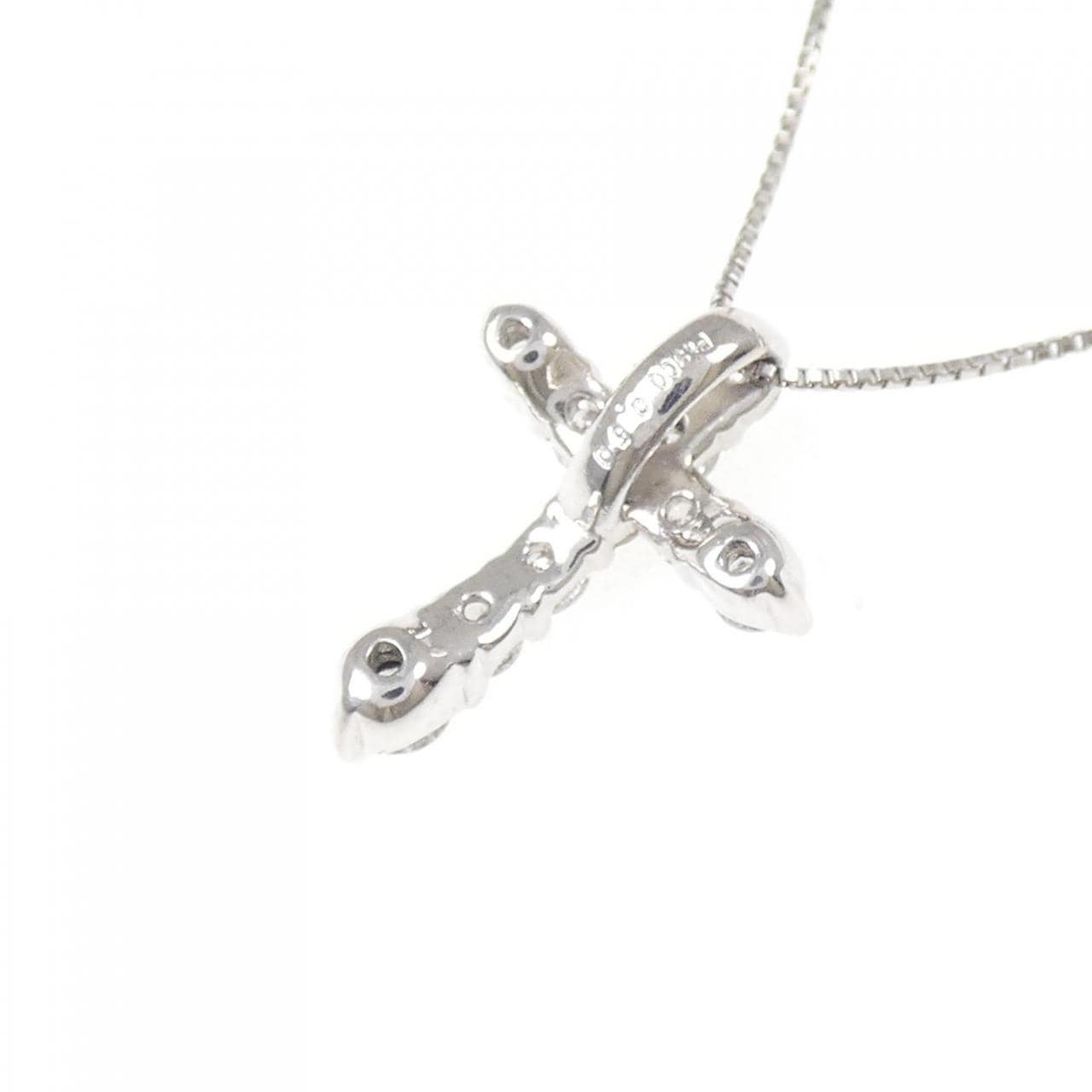PT900/PT850 ダイヤモンド ネックレス 0.50CT