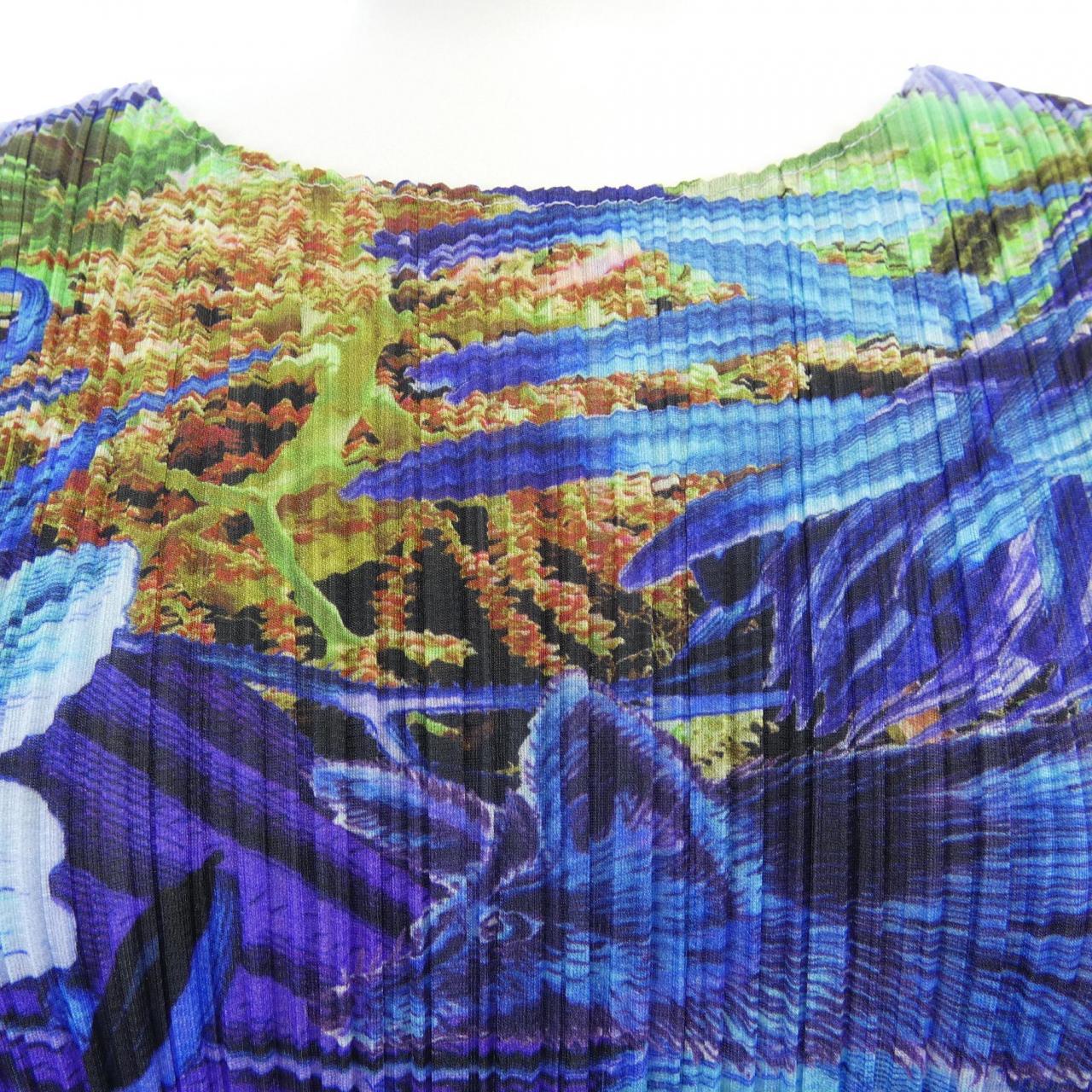 プリーツプリーズ PLEATS PLEASE 2023 AURORA JUNGLE PP33JT721 7578118 ワンピース