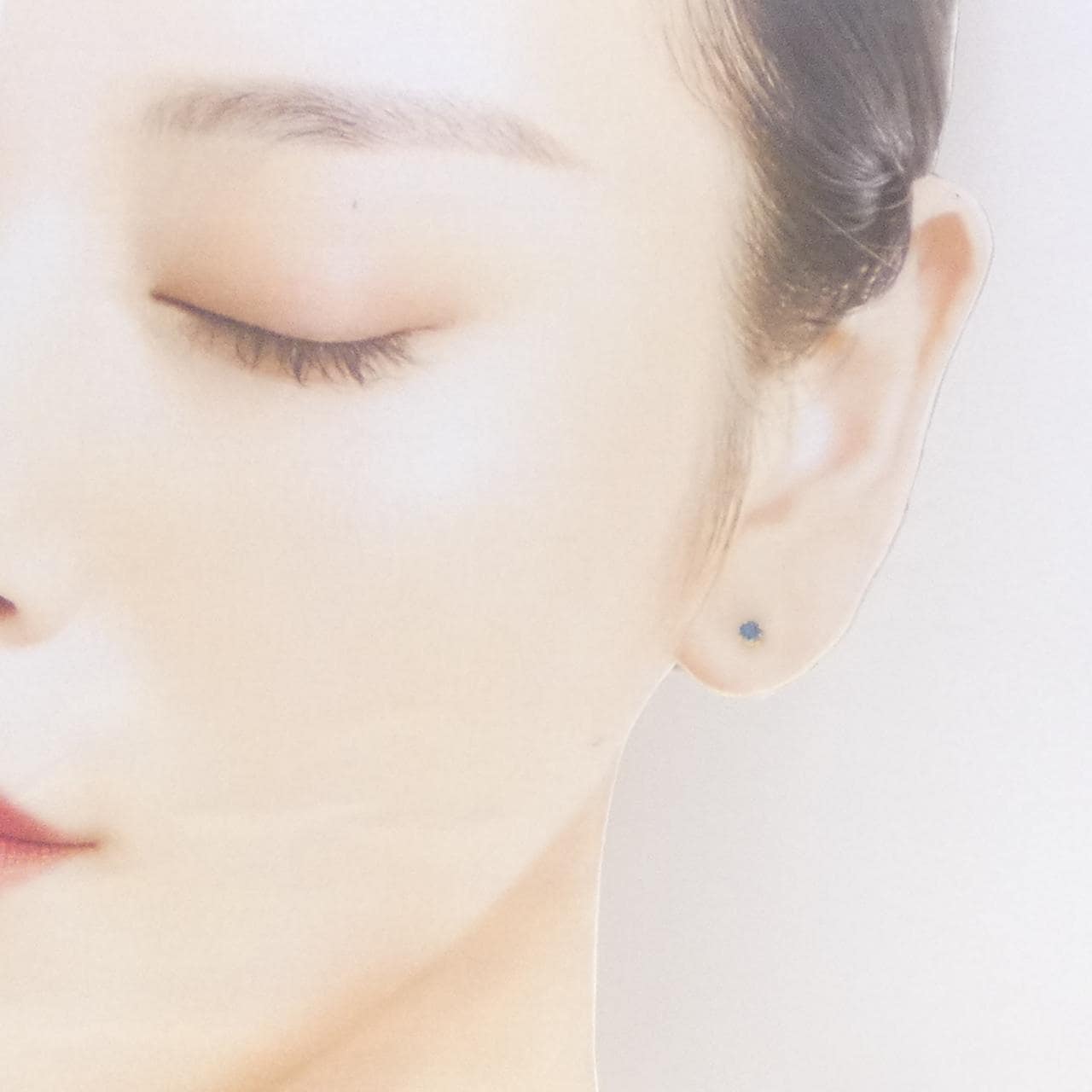 K18YG ダイヤモンド ピアス