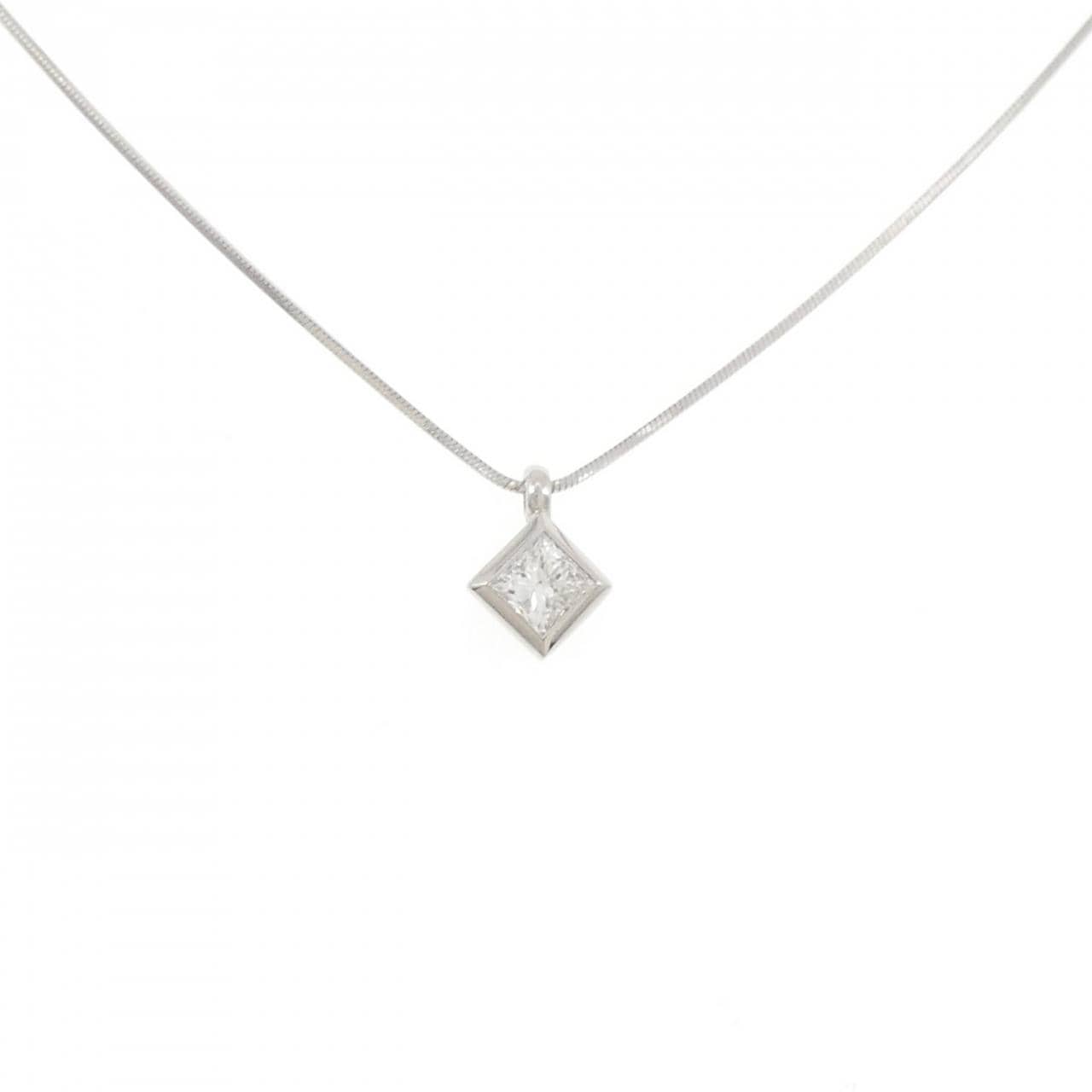 PT900/PT850 ダイヤモンド ネックレス 0.343CT