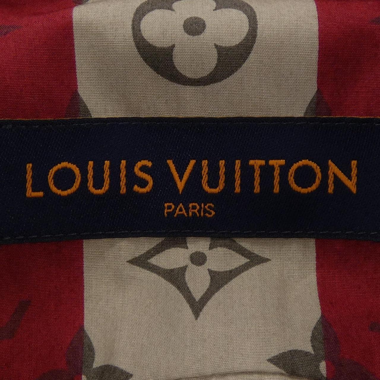 ルイヴィトン LOUIS VUITTON モノグラムトランクストライプショートスリーブ NIGO 日本限定 HMS05WJB8 S/Sシャツ