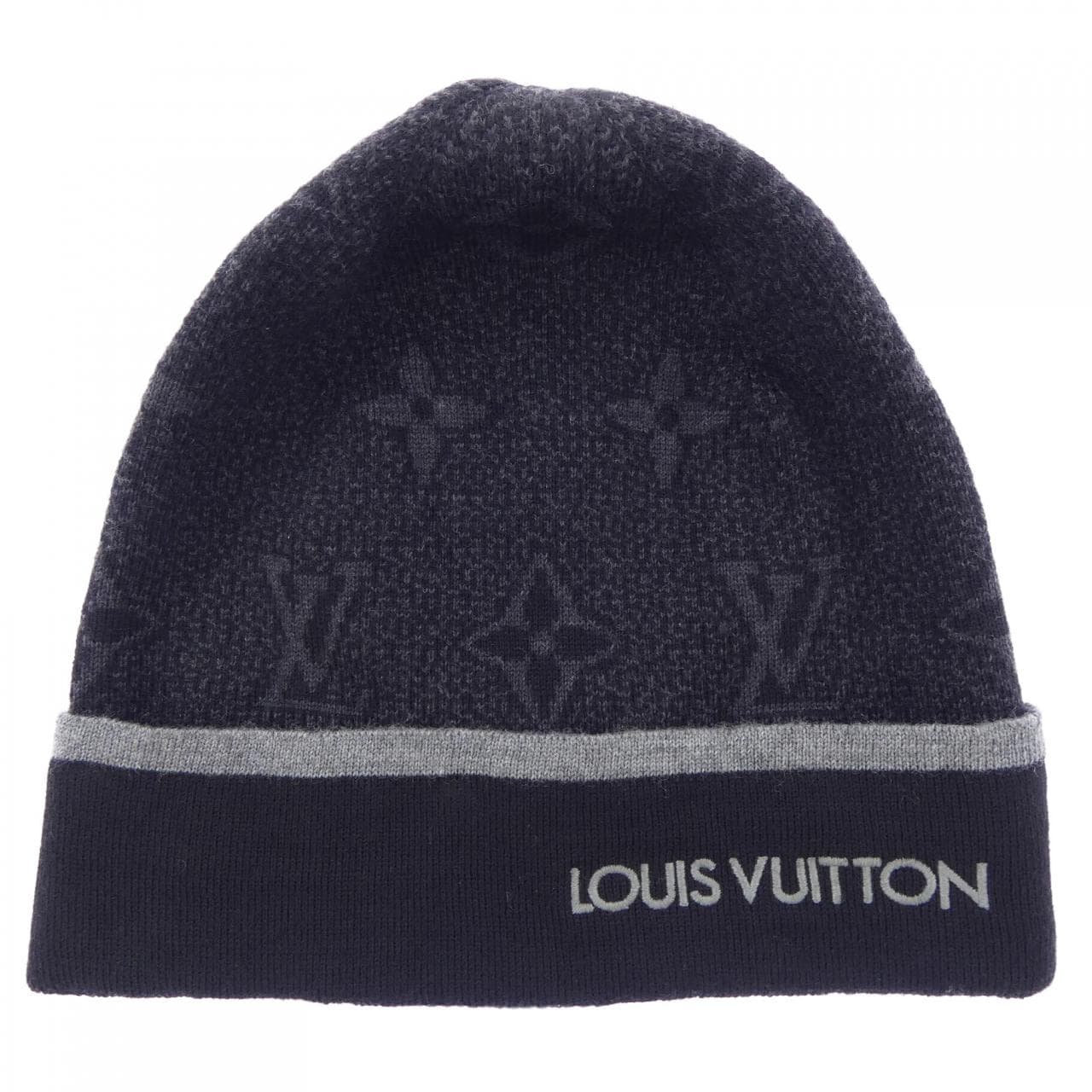 ルイヴィトン LOUIS VUITTON ビーニーマイモノグラム エクリプスS00 M73469 ニットキャップ
