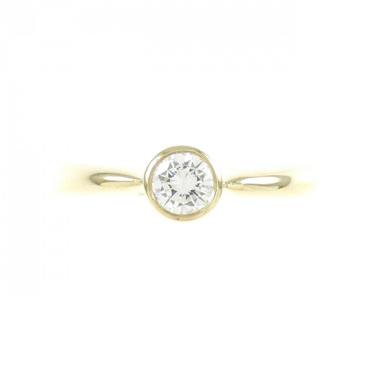 K18YG ダイヤモンド リング 0.21CT