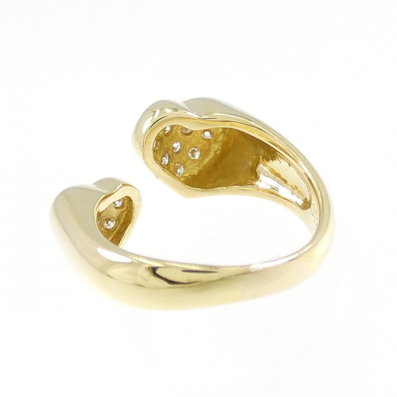 PONTE VECCHIO heart Diamond ring 0.13CT
