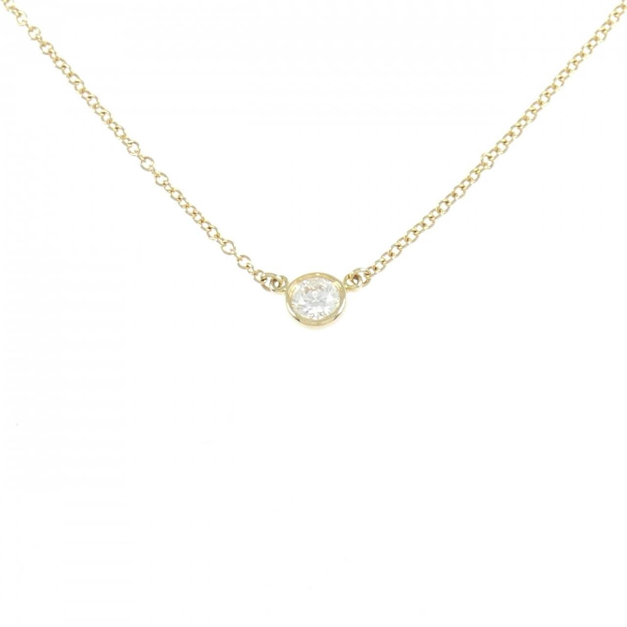 ティファニー バイザヤード ネックレス 0.20CT I VVS2 3EXT