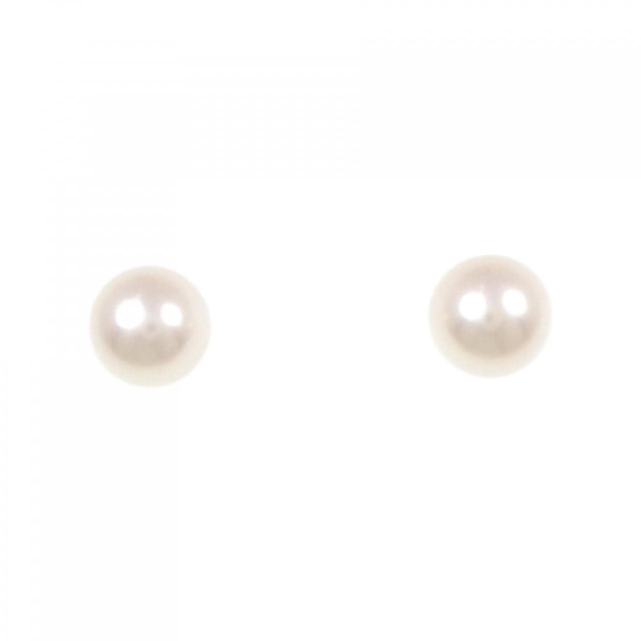 K14WG アコヤパール ピアス 7.5mm