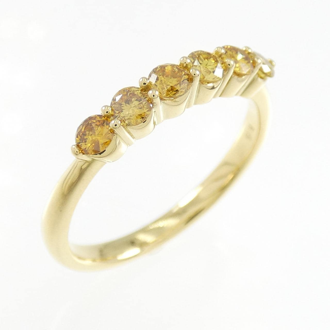 K18YG ダイヤモンド リング 0.432CT