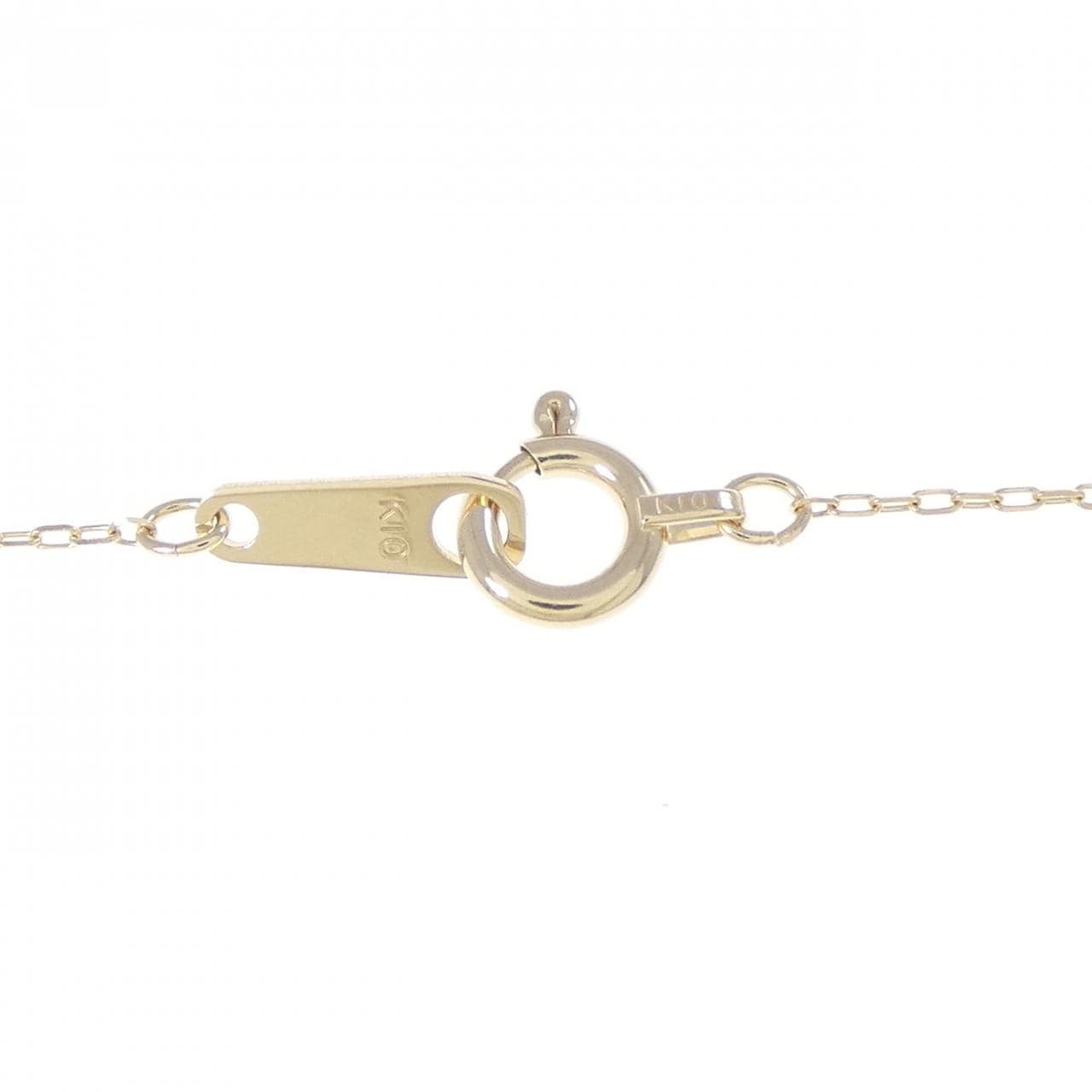 K10YG ダイヤモンド ネックレス 0.05CT