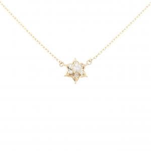 K18YG ダイヤモンド ネックレス 0.12CT