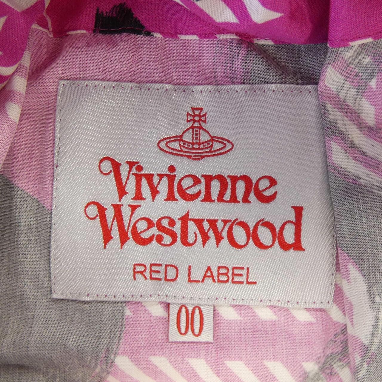 ヴィヴィアンウエストウッドレッド Vivienne Westwood RED LABEL 16-12-551017 ワンピース