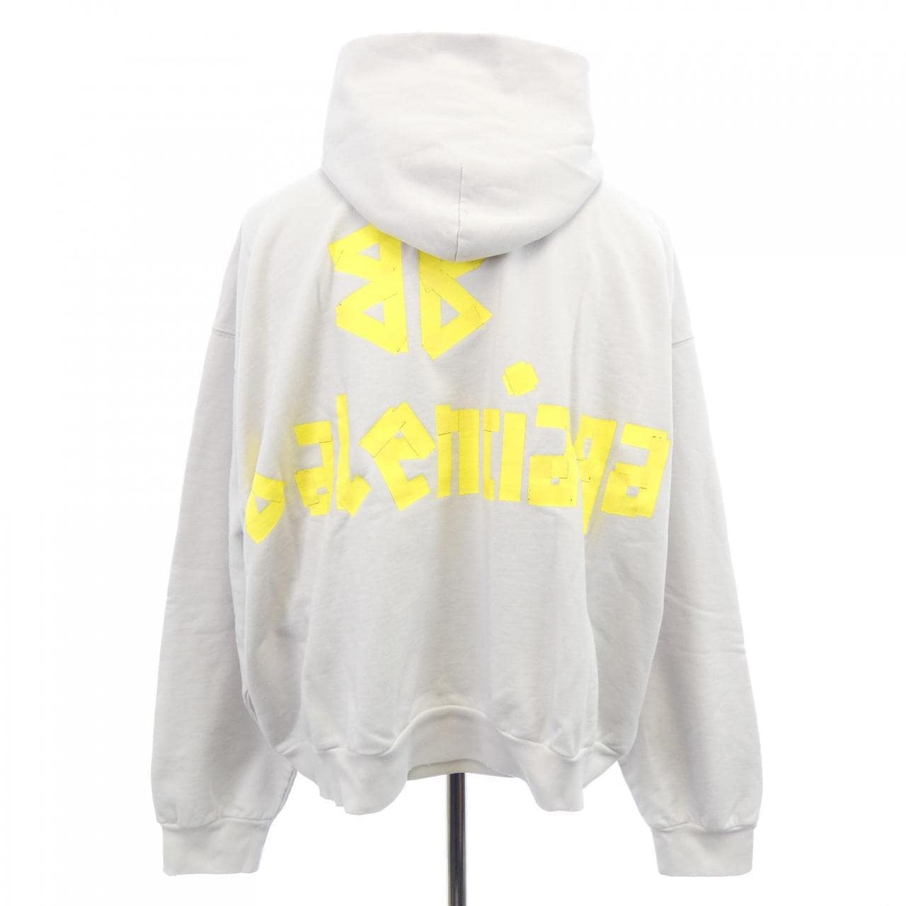 バレンシアガ BALENCIAGA Tape Type Ripped Pocket Hoodie 744441 TOVB1 UNISEX パーカー