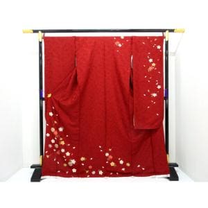 Furisode Yuzen gold color processing