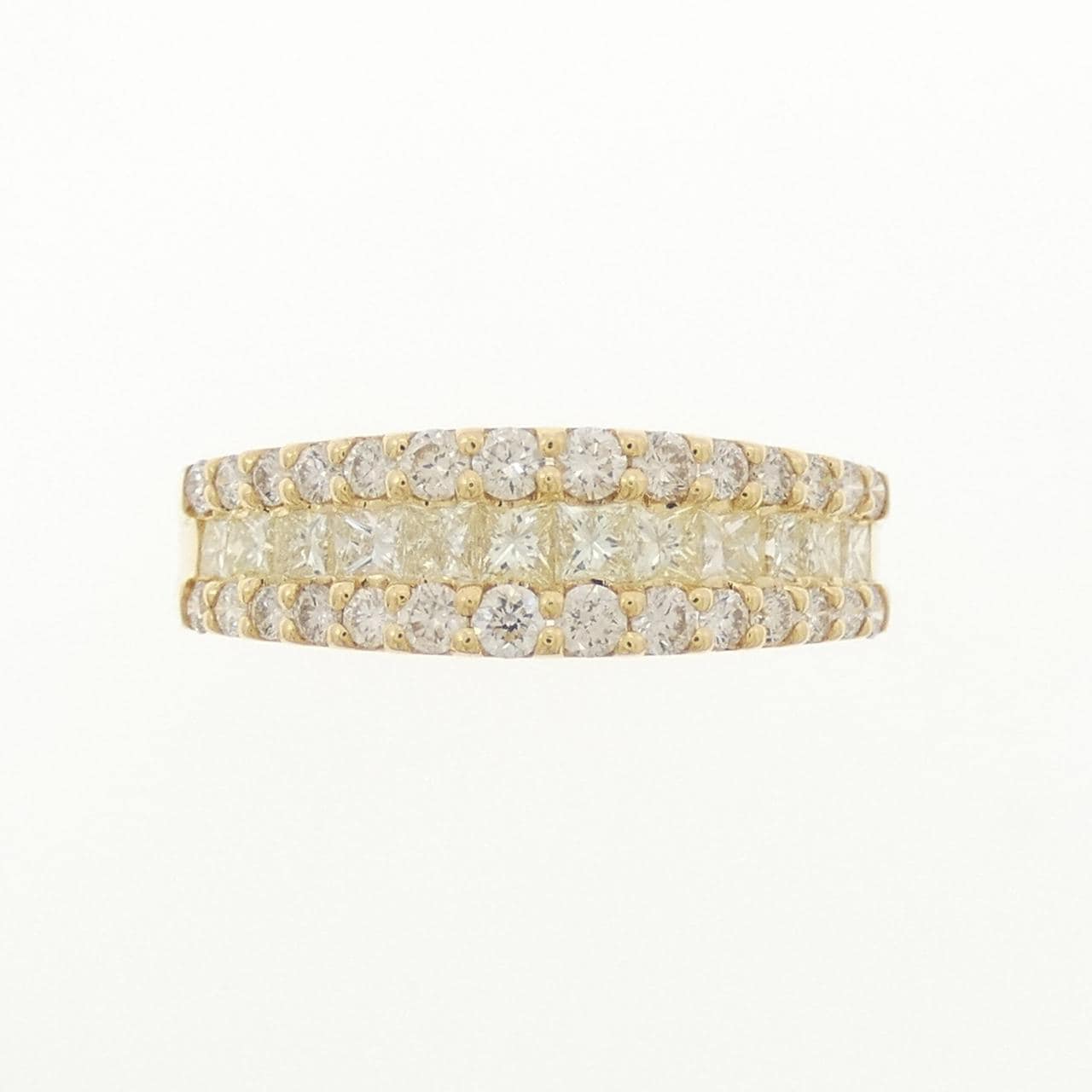 K18YG ダイヤモンド リング 0.85CT