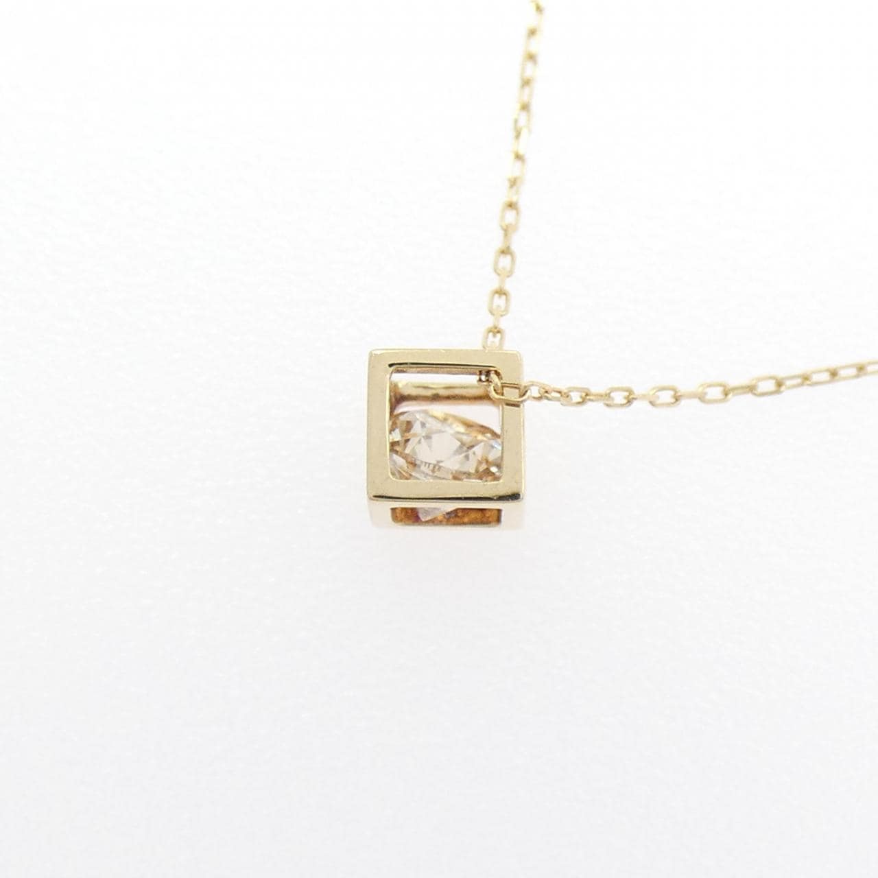 K18YG ダイヤモンド ネックレス 0.30CT