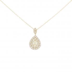 【新品】K18YG ダイヤモンド ネックレス 0.25CT