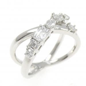 PT950 ダイヤモンド リング 0.70CT